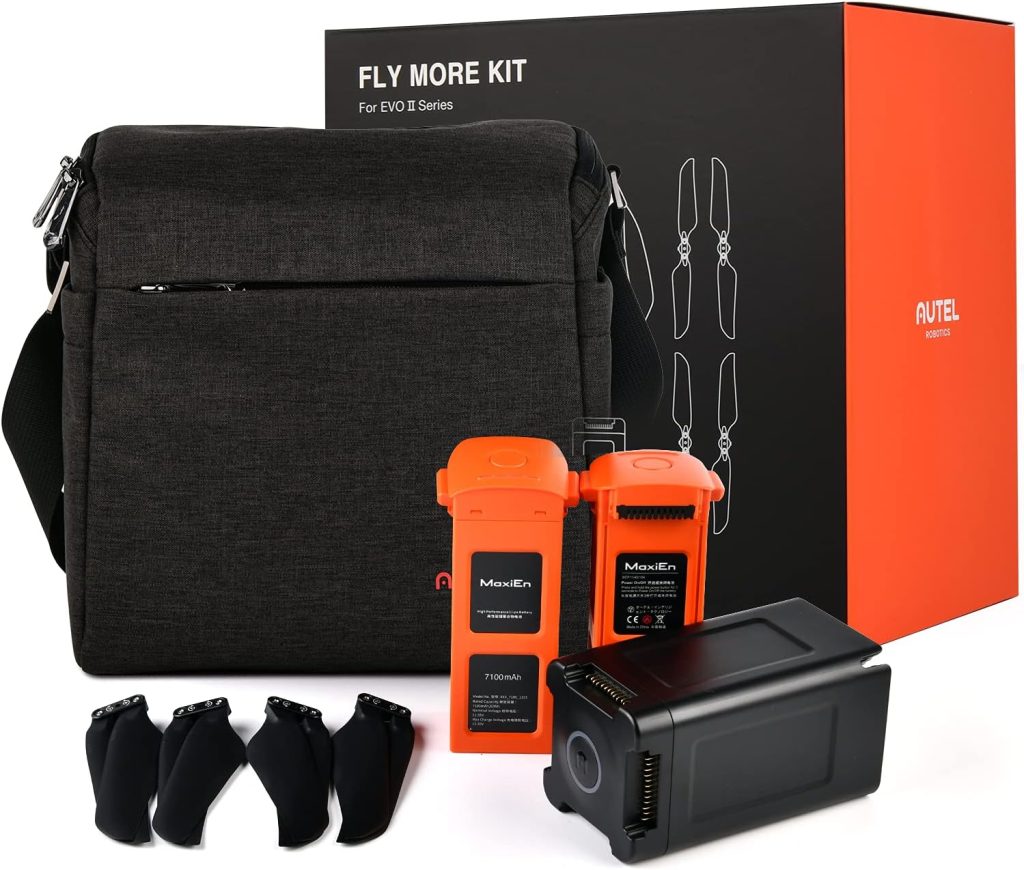 Autel Robotics EVO II Series Drones Fly More Kit, Accessory Bundle for Autel EVO 2/ EVO 2 Pro (V2  V3)/ EVO 2 Pro RTK/EVO 2 Dual (640T)/ EVO 2 Dual 640T RTK Drones (2024 Original)