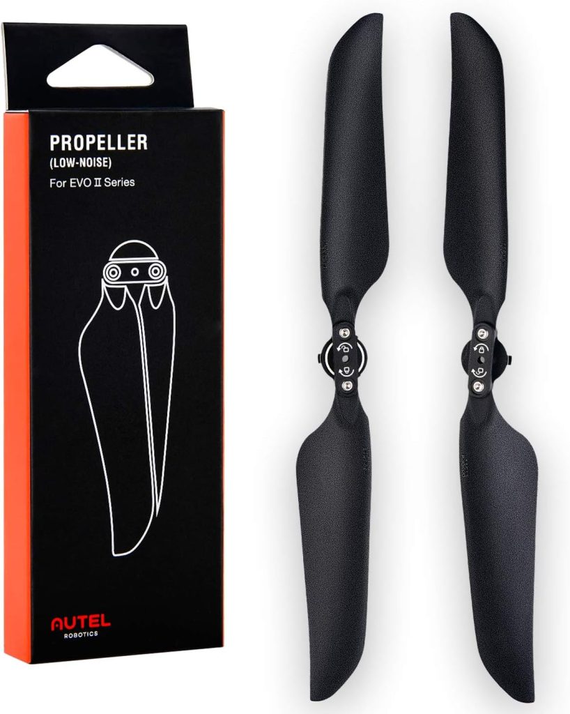 2024 Newest Autel Robotics EVO 2 Low Noise Propellers, Autel EVO II Propellers for EVO II/Pro/EVO 2 Pro/EVO 2 RTK/EVO 2 640T Dual (V2  V3), 100% Original (1 Pair)