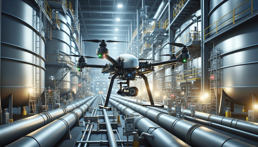 What Are The Advantages Of Using Land Drones For Industrial Inspections?