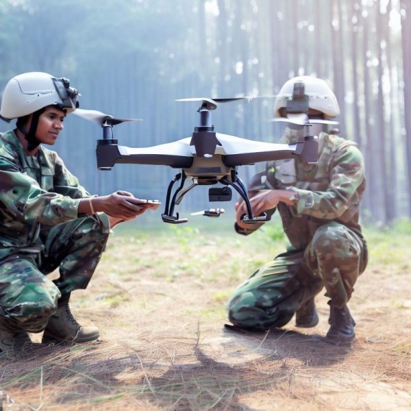 What Is The Role Of Land Drones In Military Applications?